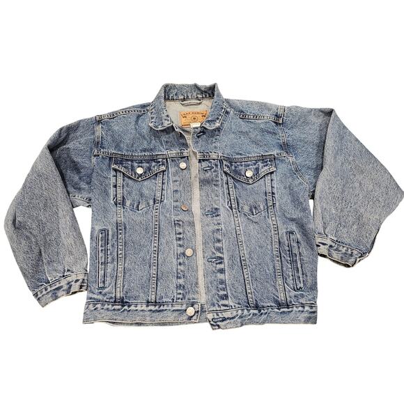 GAP Vintage Paper Tag Denim Jean Jacket Size XL - Picture 1 of 8